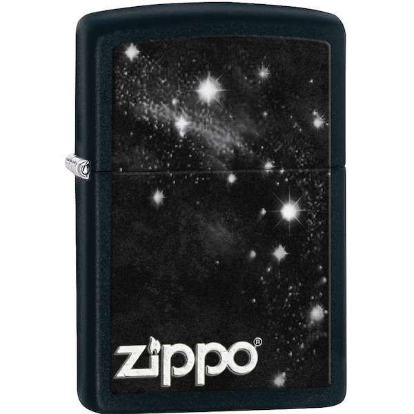 Zippo 2024 Zippo Custom Galaxy Black Matte Old 28433 ZIP-218CI001624 - main